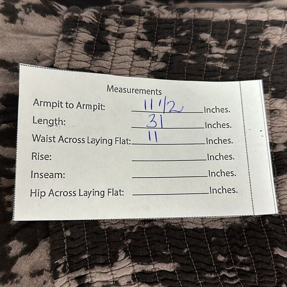 Volcom Strapless Women's Tie-Dyed Brown/Tan Dress Sz XS - Picture 8 of 9